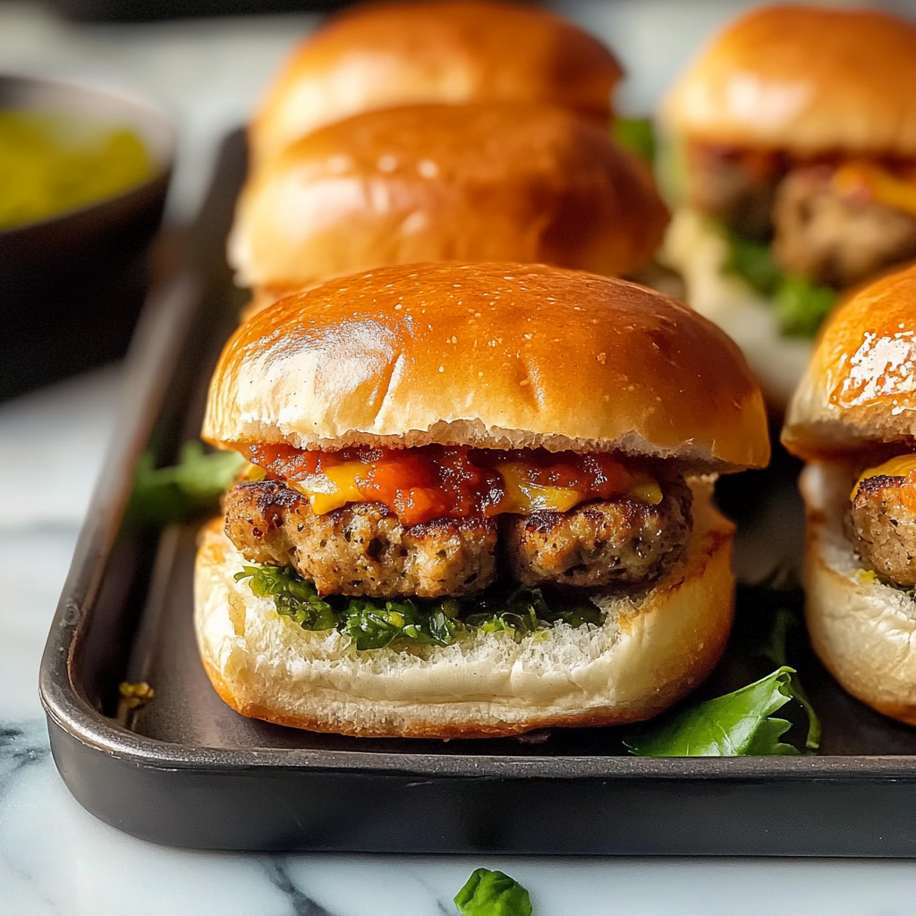 Ground Turkey Sliders