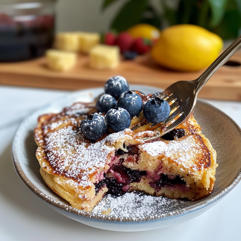 High Protein Pancake Bowl