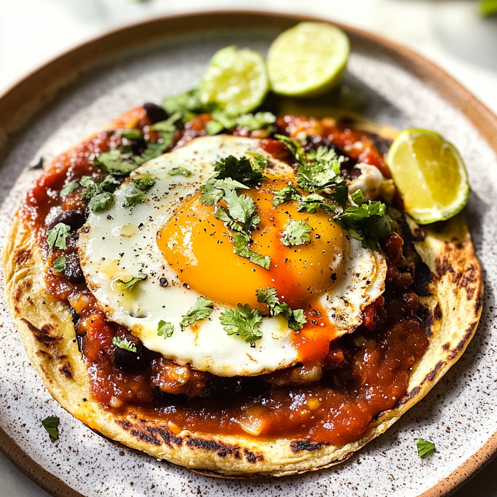 Huevos Rancheros with Ranchero Sauce