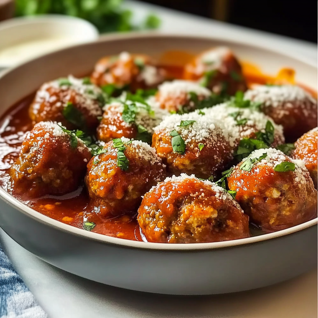 Juicy Ricotta Meatballs