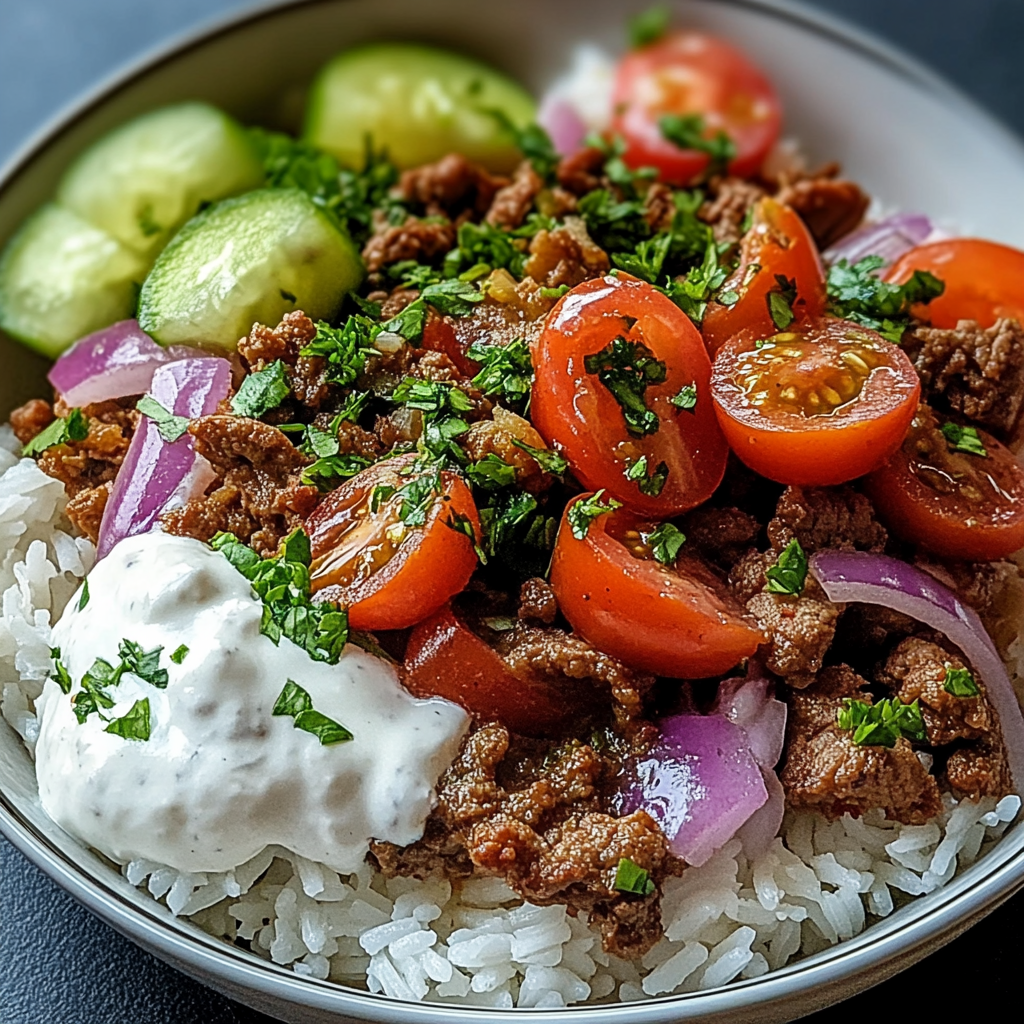 Lamb Gyro Bowls