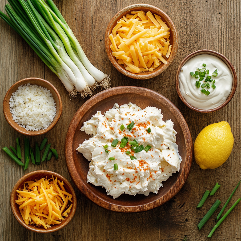 Maryland Crab Dip ingredients