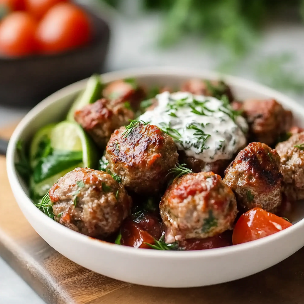 Mediterranean Meatballs Beef