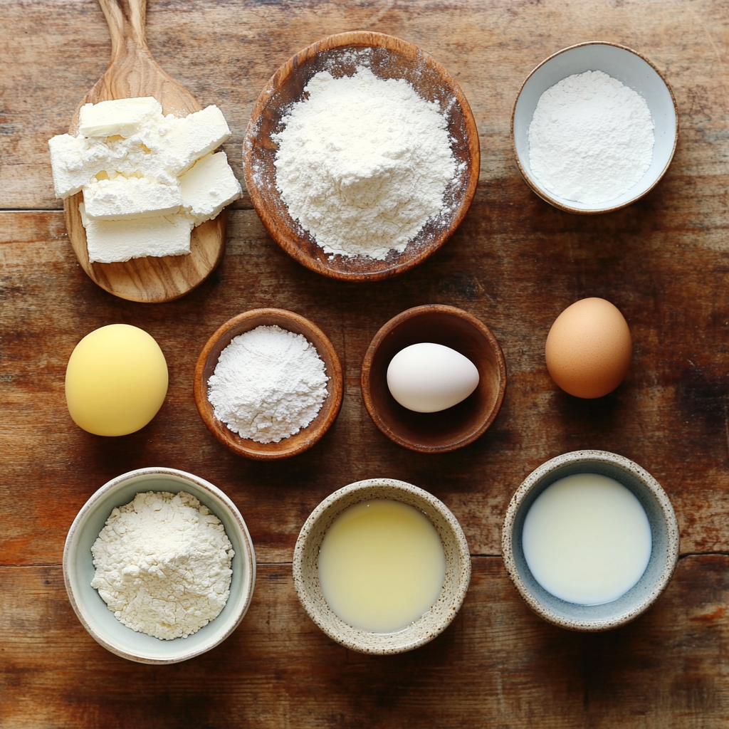 Mini Heart Shaped Cakes ingredients