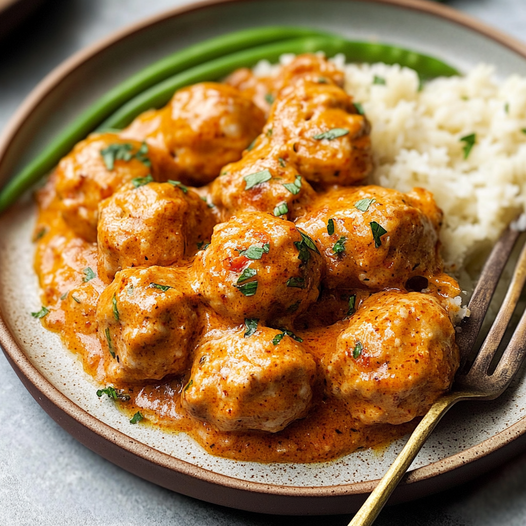 Paprika Chicken Meatballs