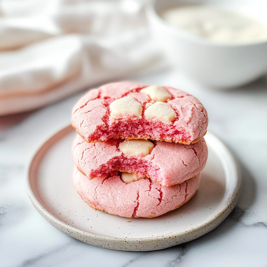 Pink Velvet Cookie