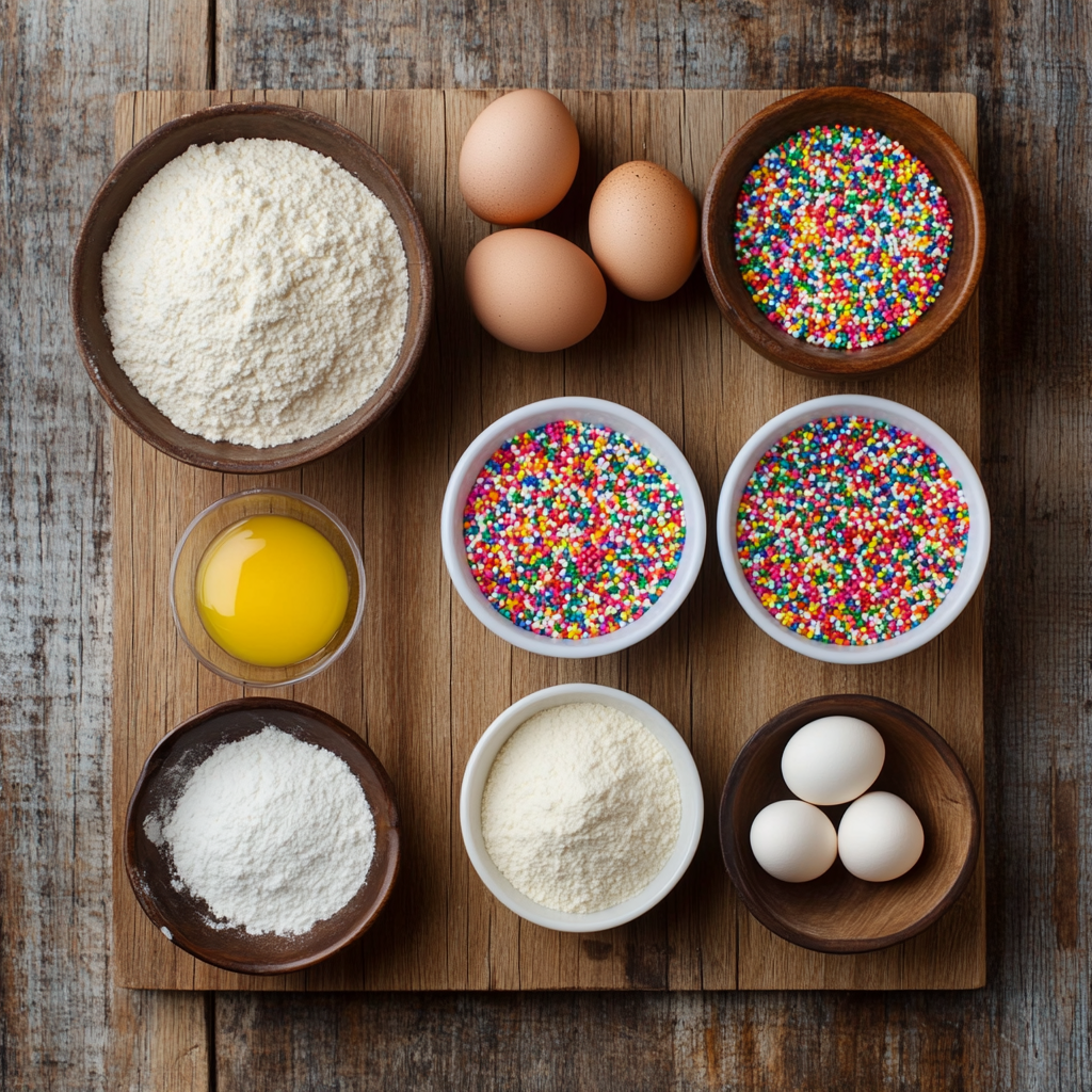 Sparkle Sweetheart Cookies ingredients