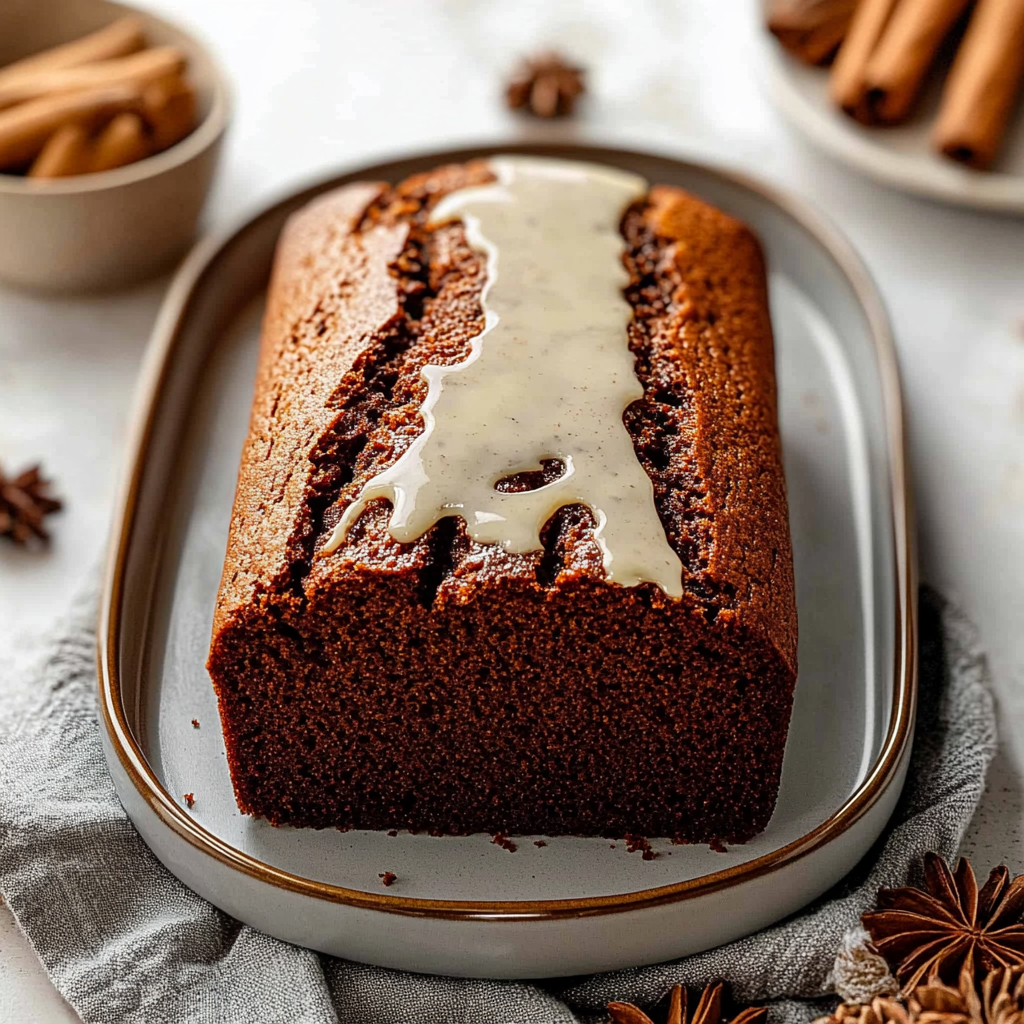 Spiced Gingerbread Loaf