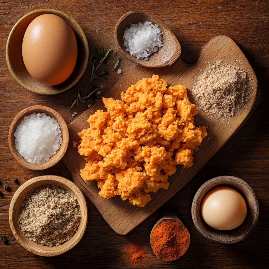 Sweet Potato Ground Turkey Nuggets ingredients