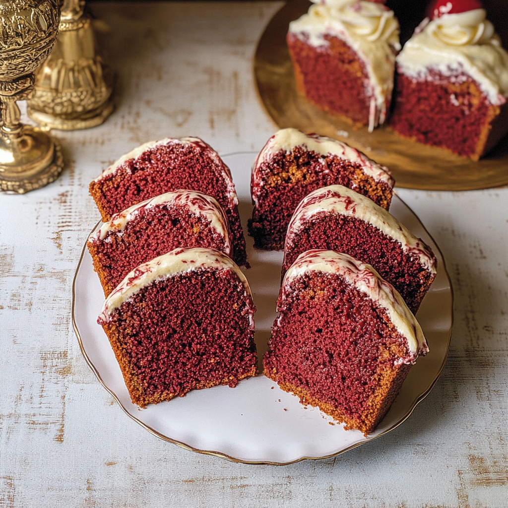 Valentine’s Red Velvet Pound Cake