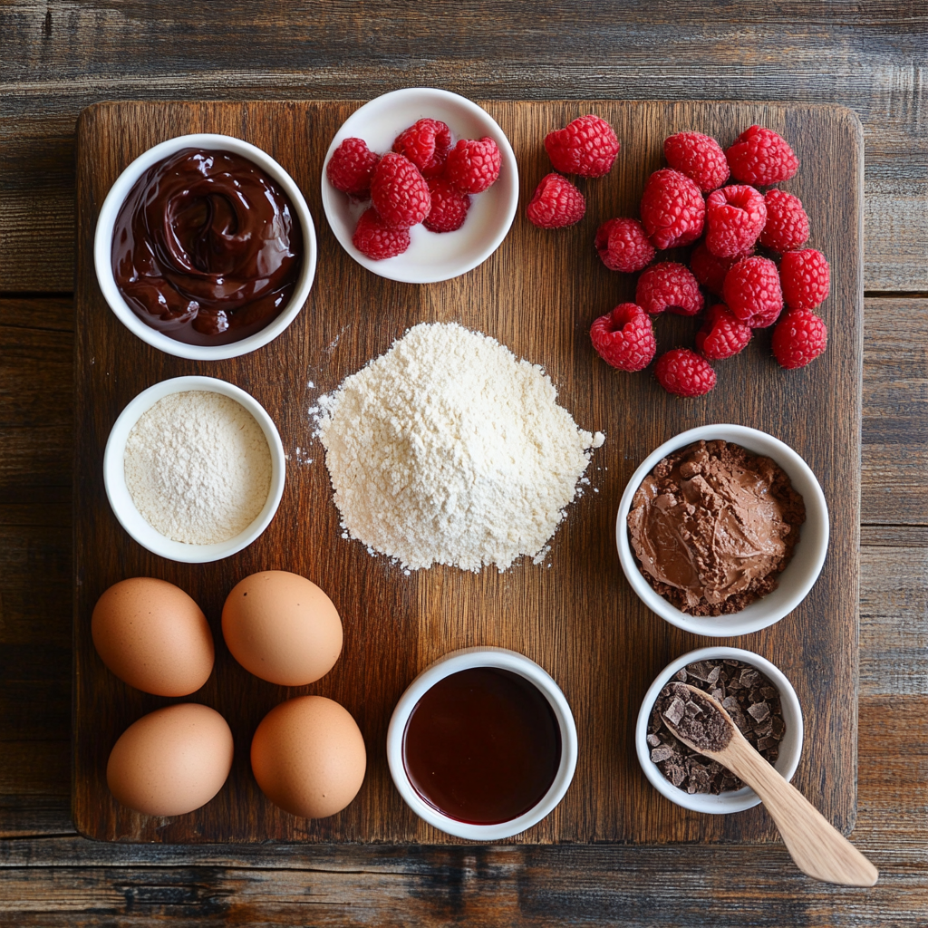 Valentine’s Chocolate Crepes ingredients