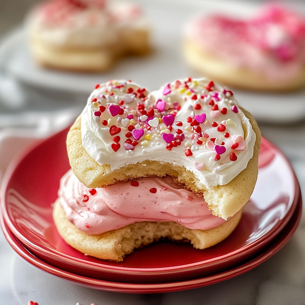 Valentine’s Day Lofthouse Cookies