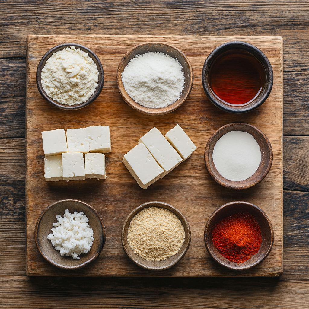 crispy tofu ingredients