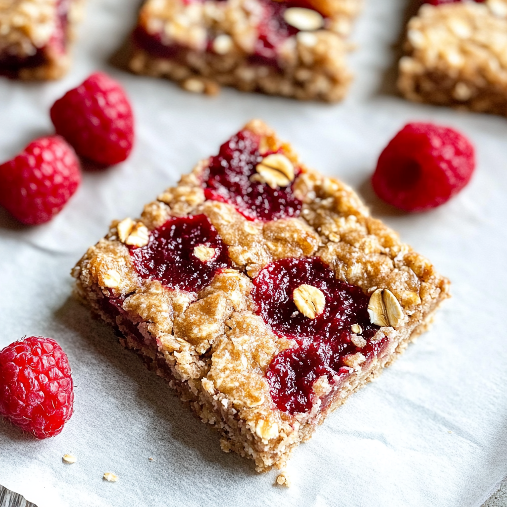 strawberry banana oat bars