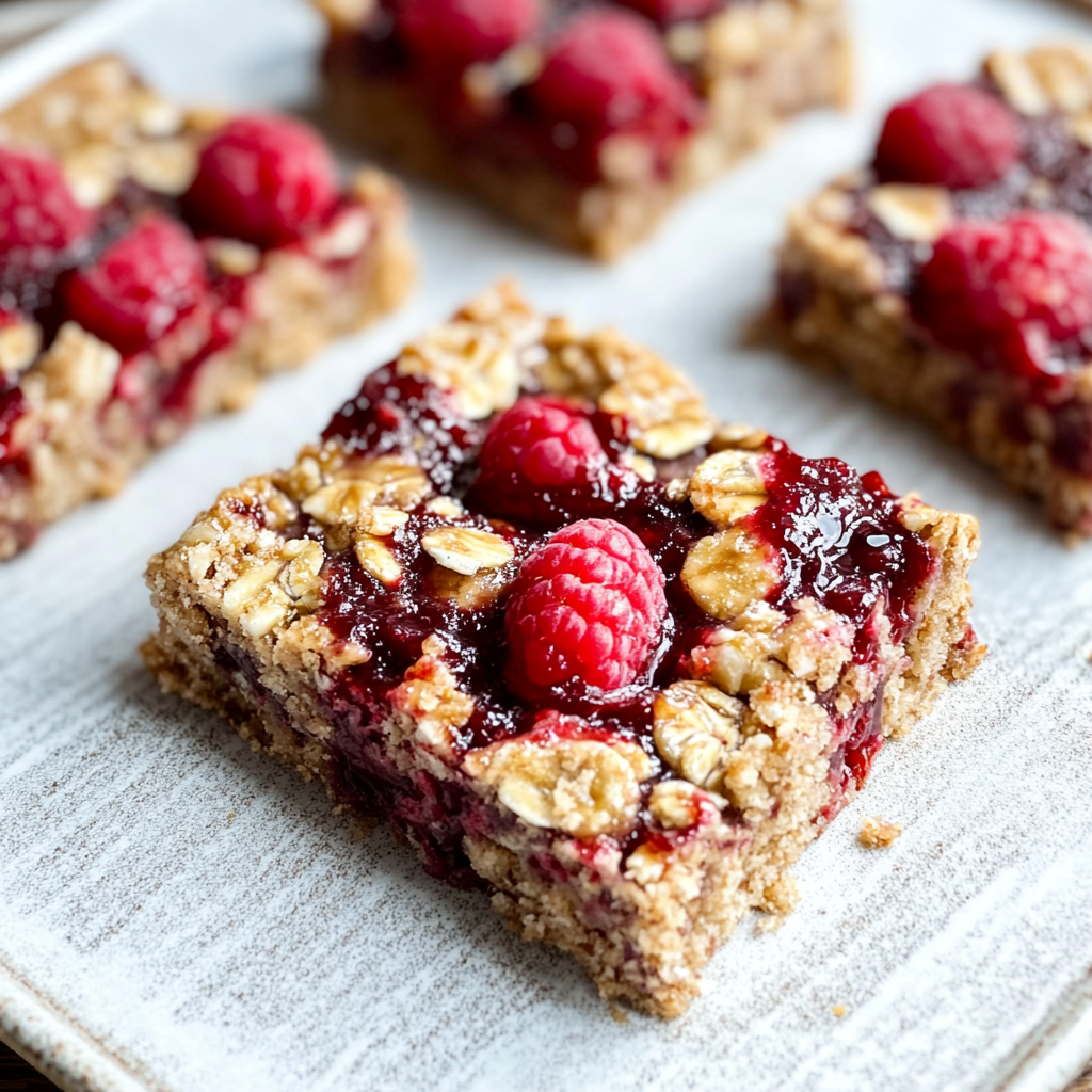 strawberry banana oat bars