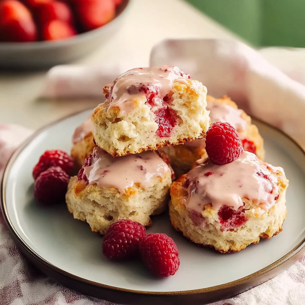 trawberry Vanilla Bean Scones