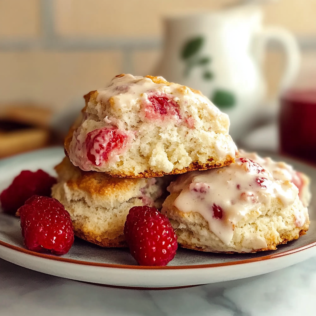 trawberry Vanilla Bean Scones