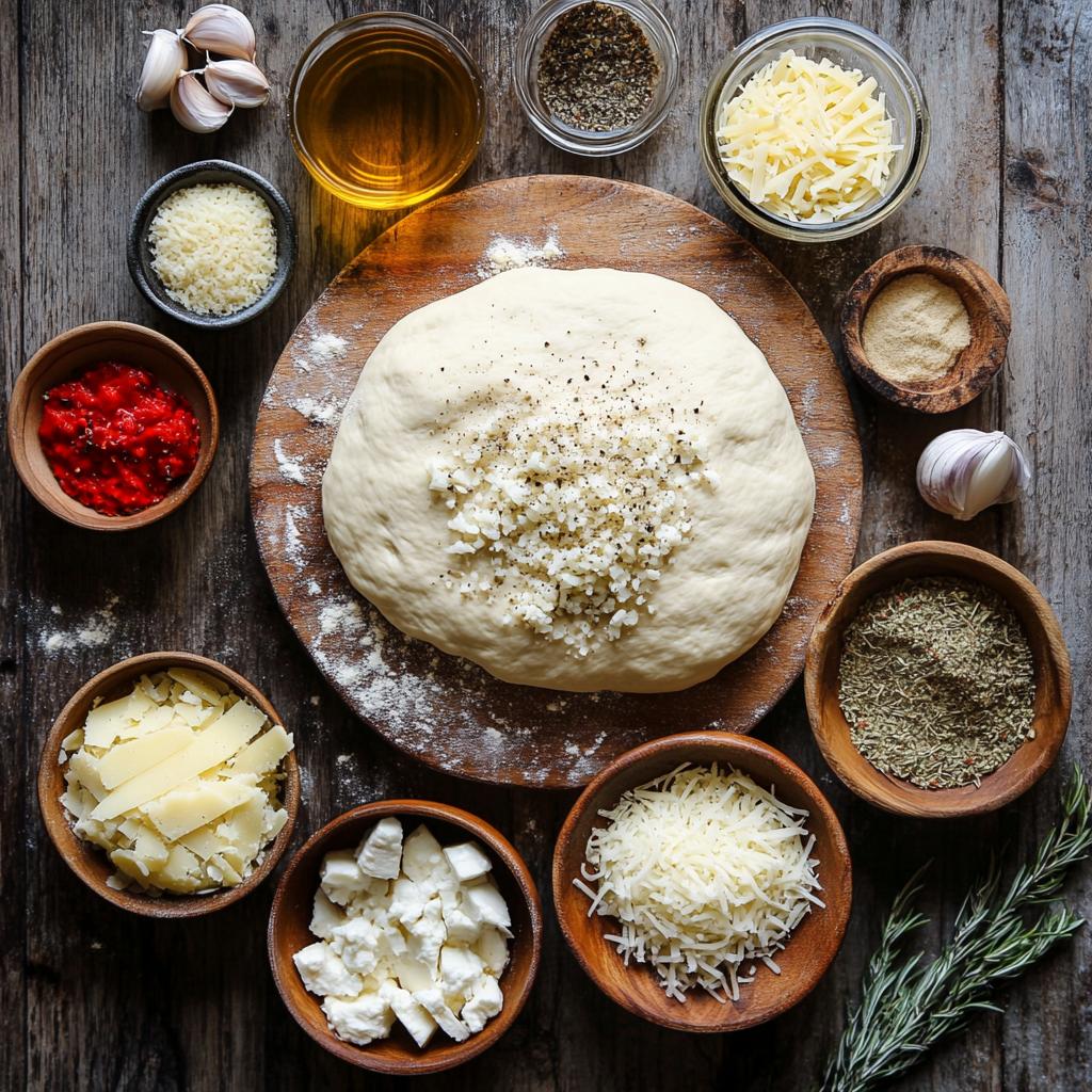Cheesy Breadsticks ingredients