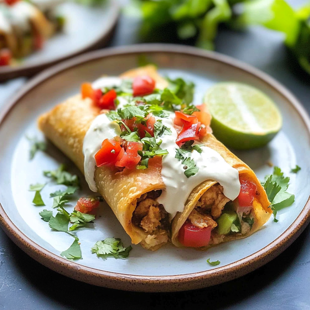 Chicken Chimichangas