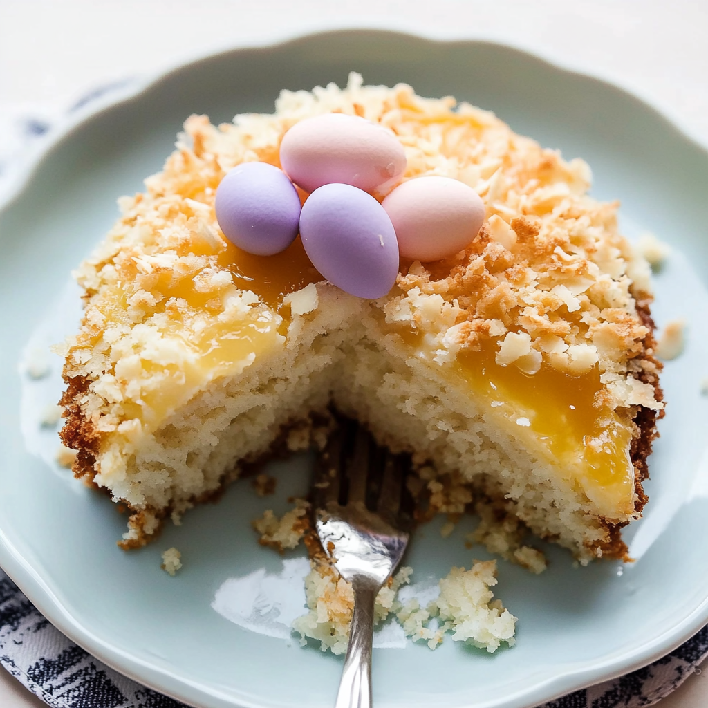 Coconut Easter Cake