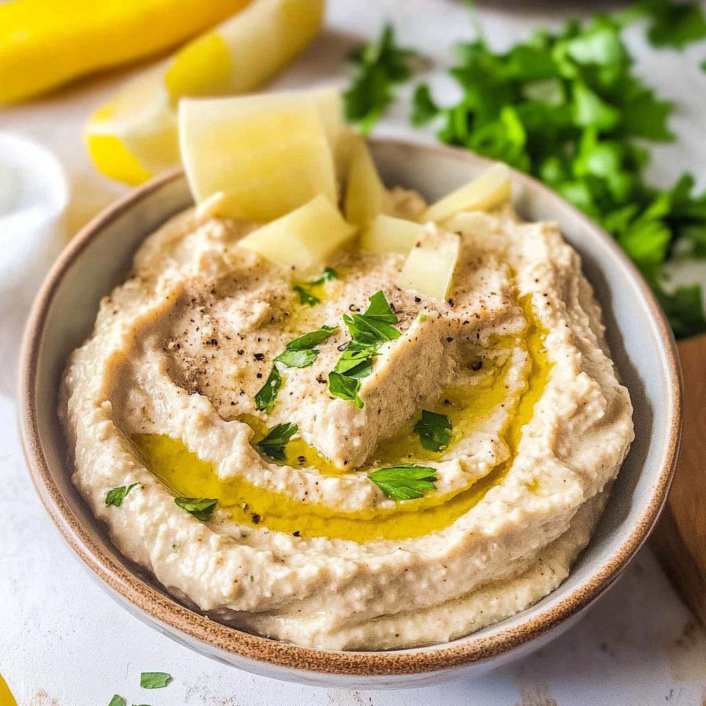 Garlic-Lemon White Bean Dip
