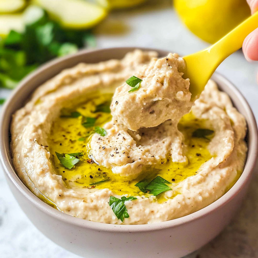 Garlic-Lemon White Bean Dip