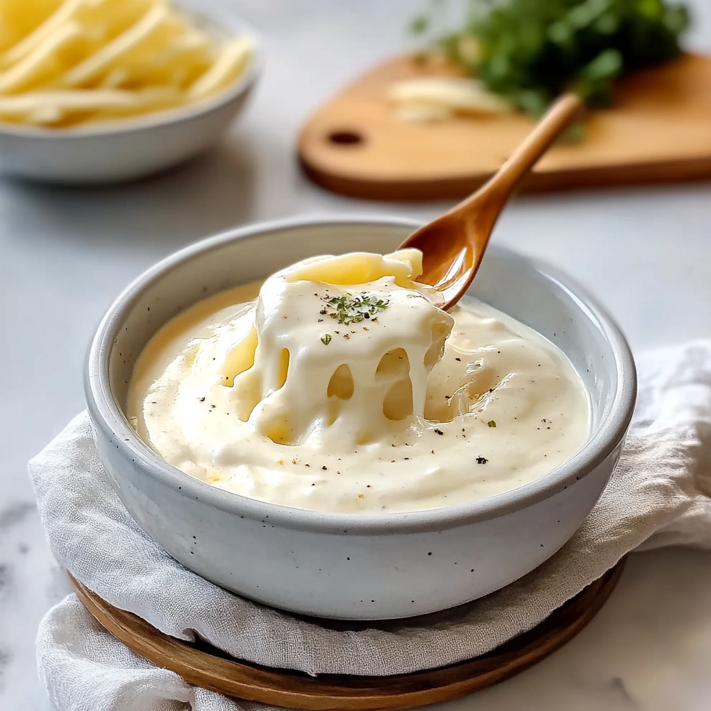 Greek Yogurt Alfredo Sauce