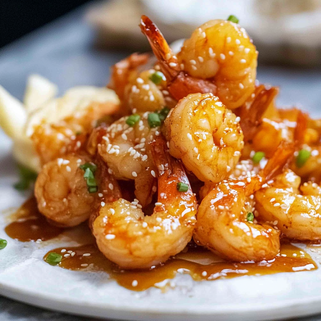 Honey Prawns