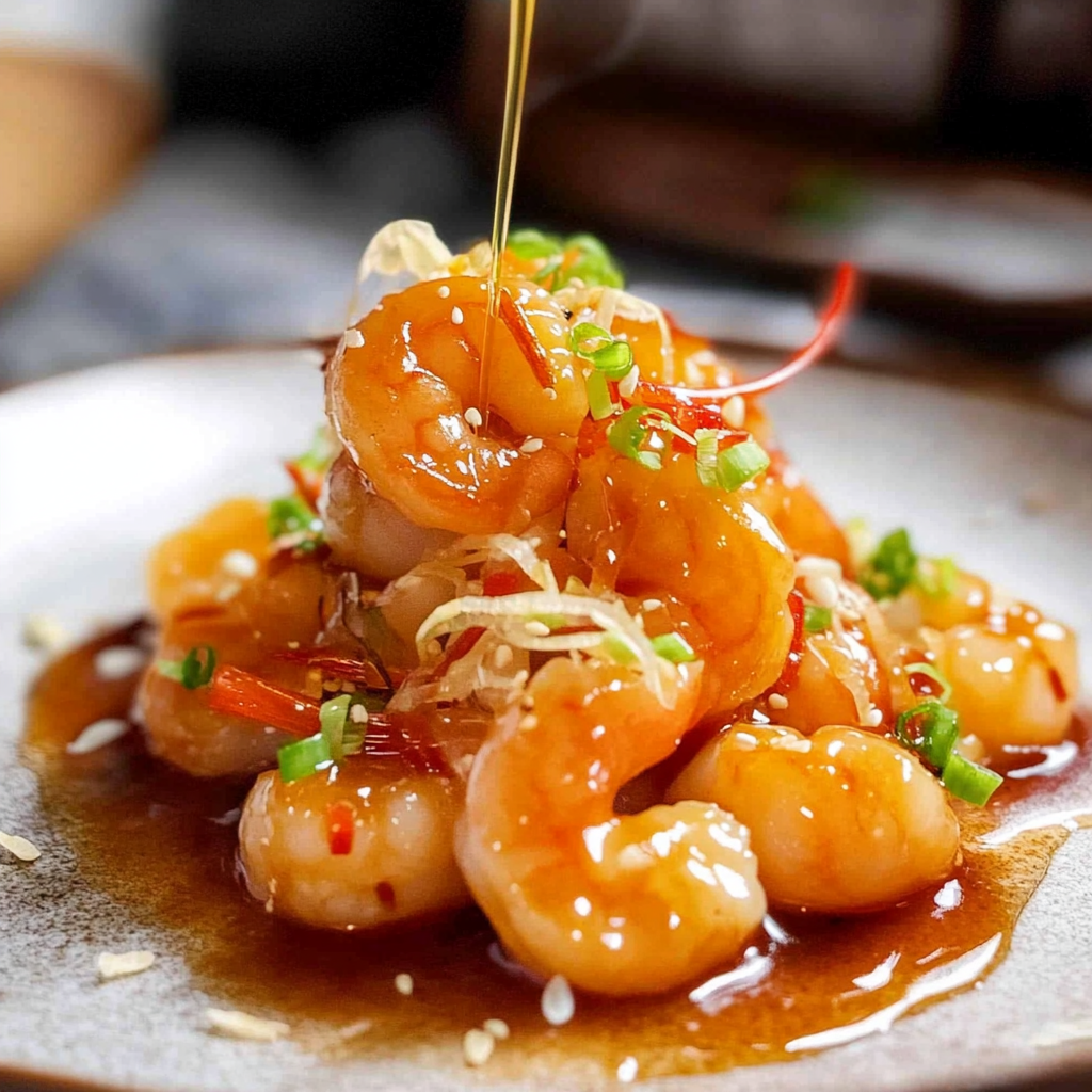 Honey Prawns