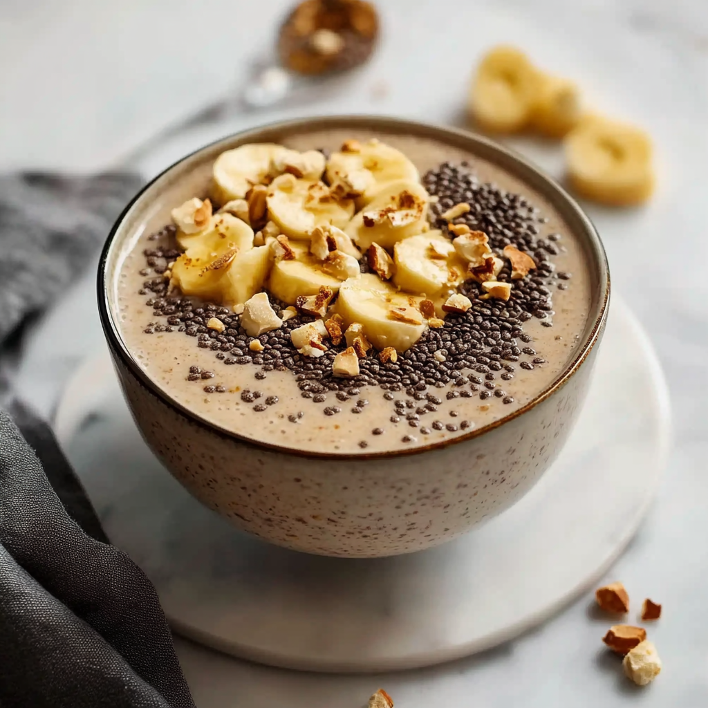 Peanut Butter Chia Seed Pudding