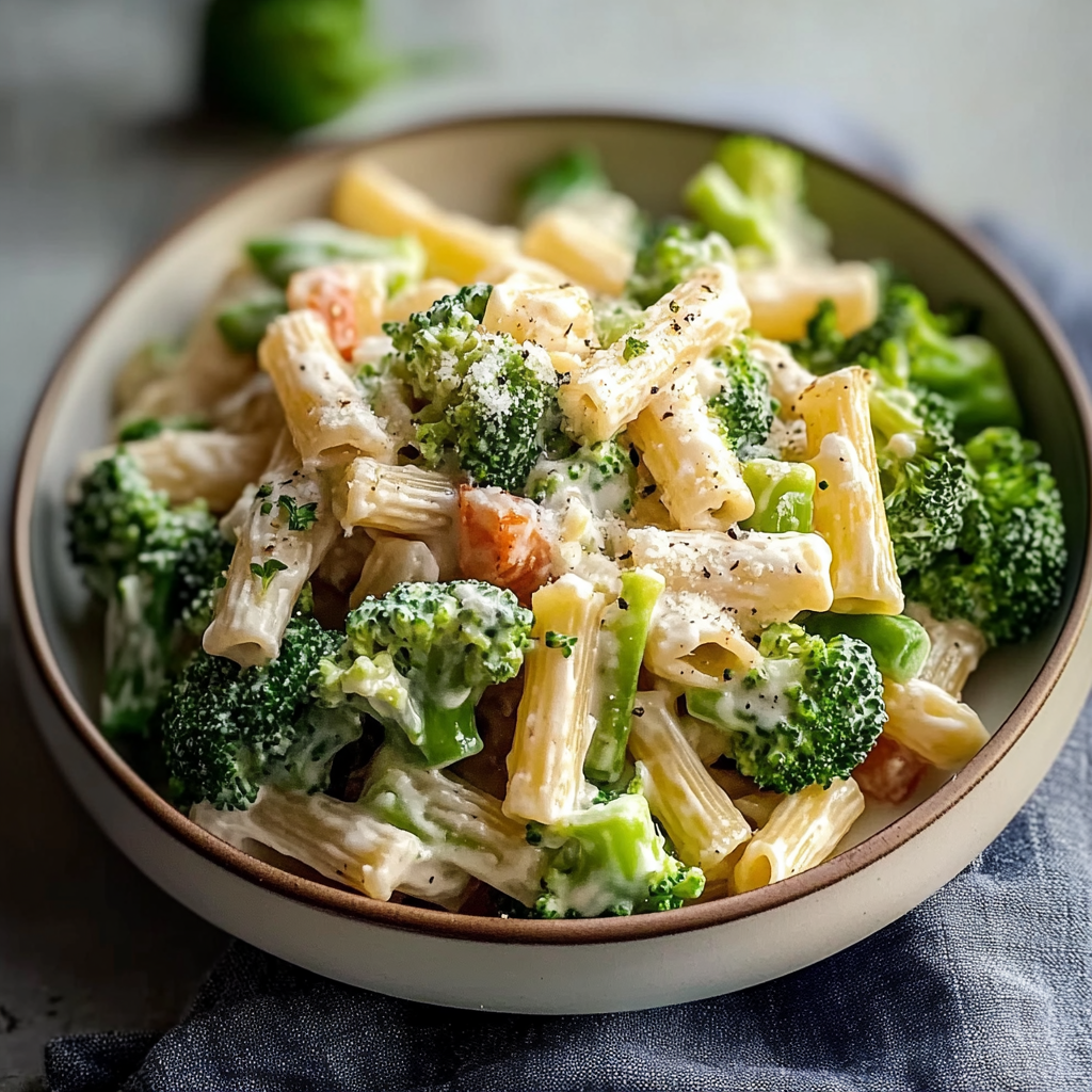 Protein Broccoli Pasta Salad