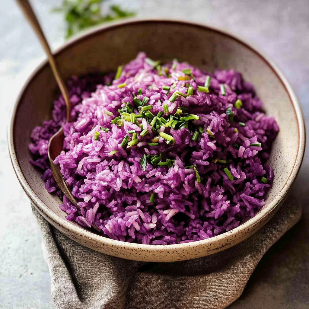 Purple rice
