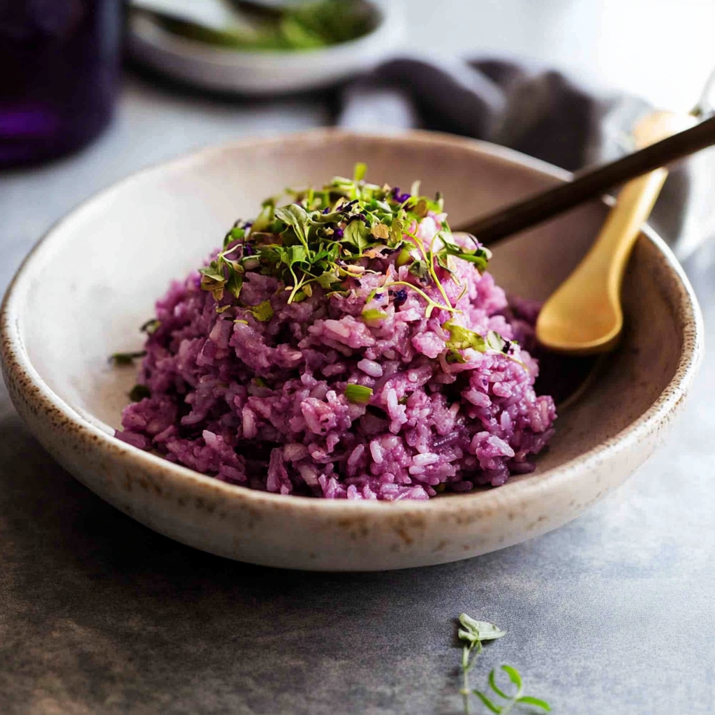 Purple rice