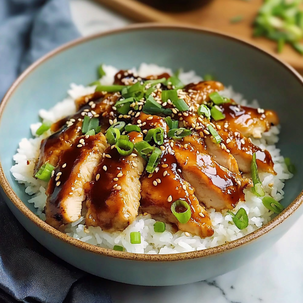 Quick Chicken Thighs with Jasmine Rice