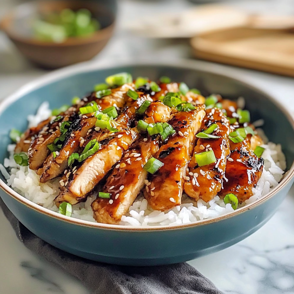 Quick Chicken Thighs with Jasmine Rice
