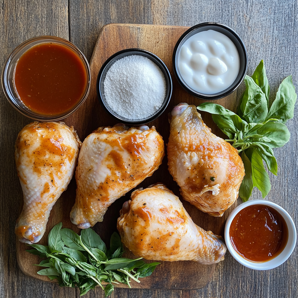 Slow Cooker Chicken Legs ingredients