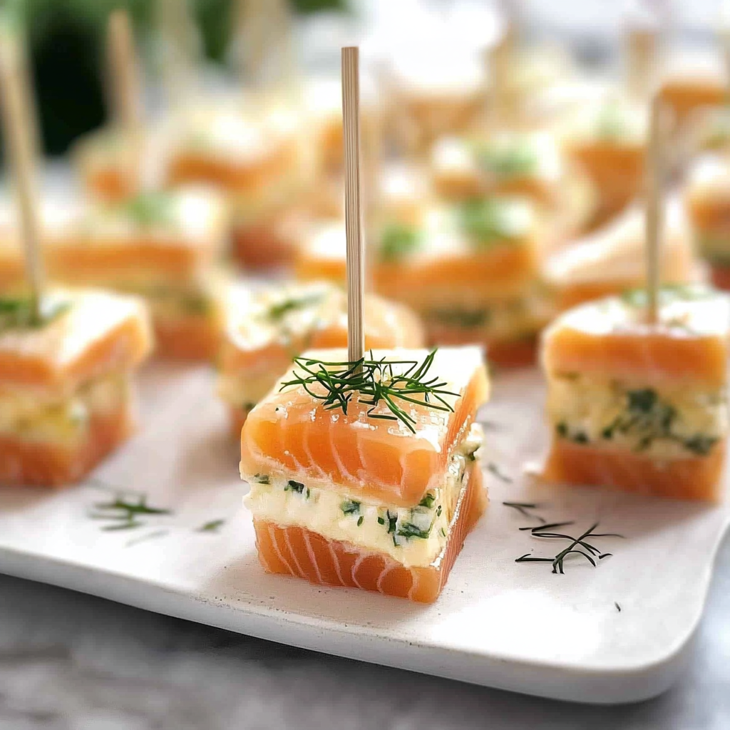 Smoked Salmon Appetizer Bites