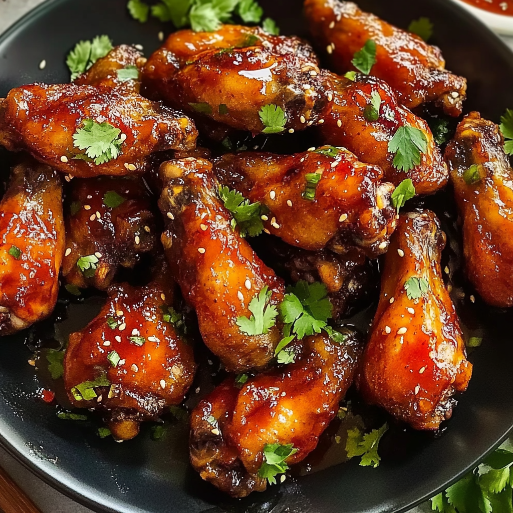 Sweet and Spicy Chicken Wings