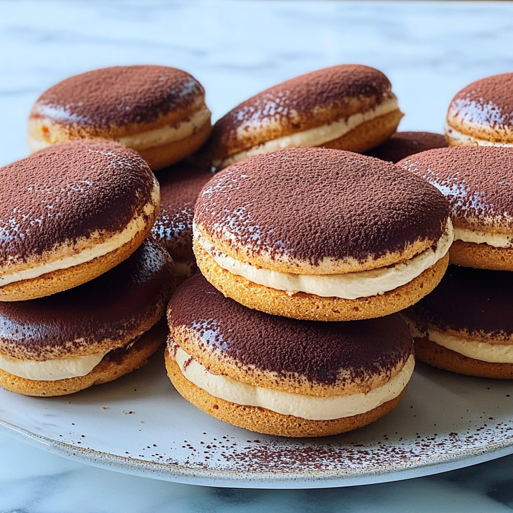 Tiramisu Whoopie Pies