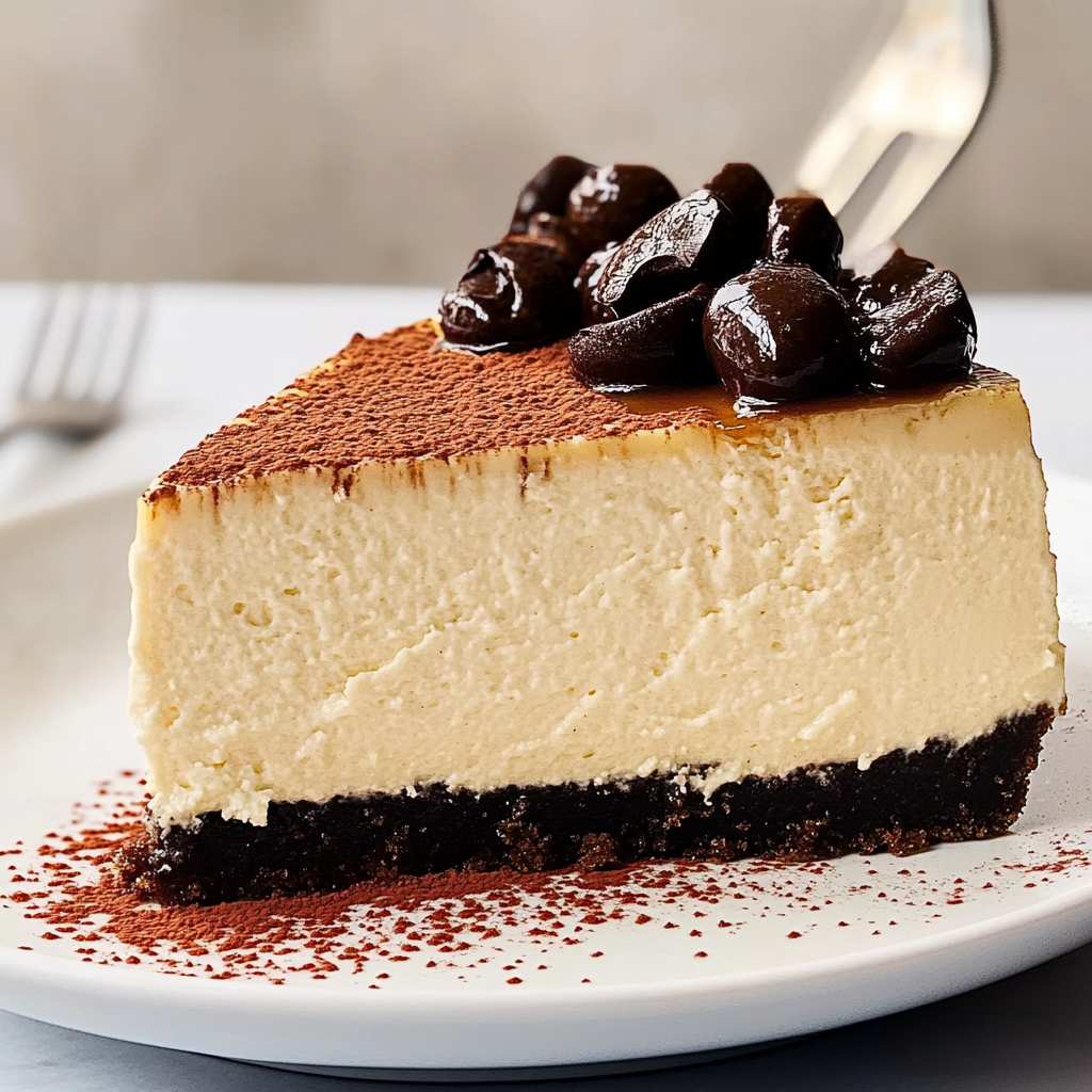 Valentine Espresso Martini Cheesecake