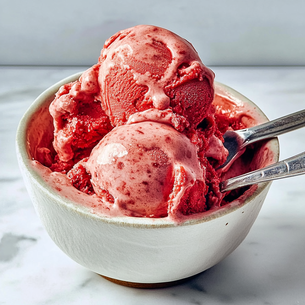 Valentine Red Velvet Ice Cream