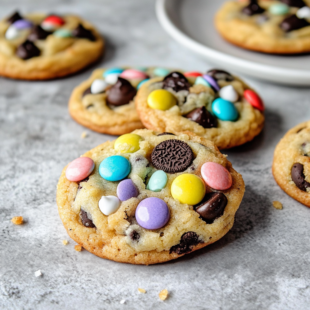 Valentine’s Day Oreo m&m’s Cookies