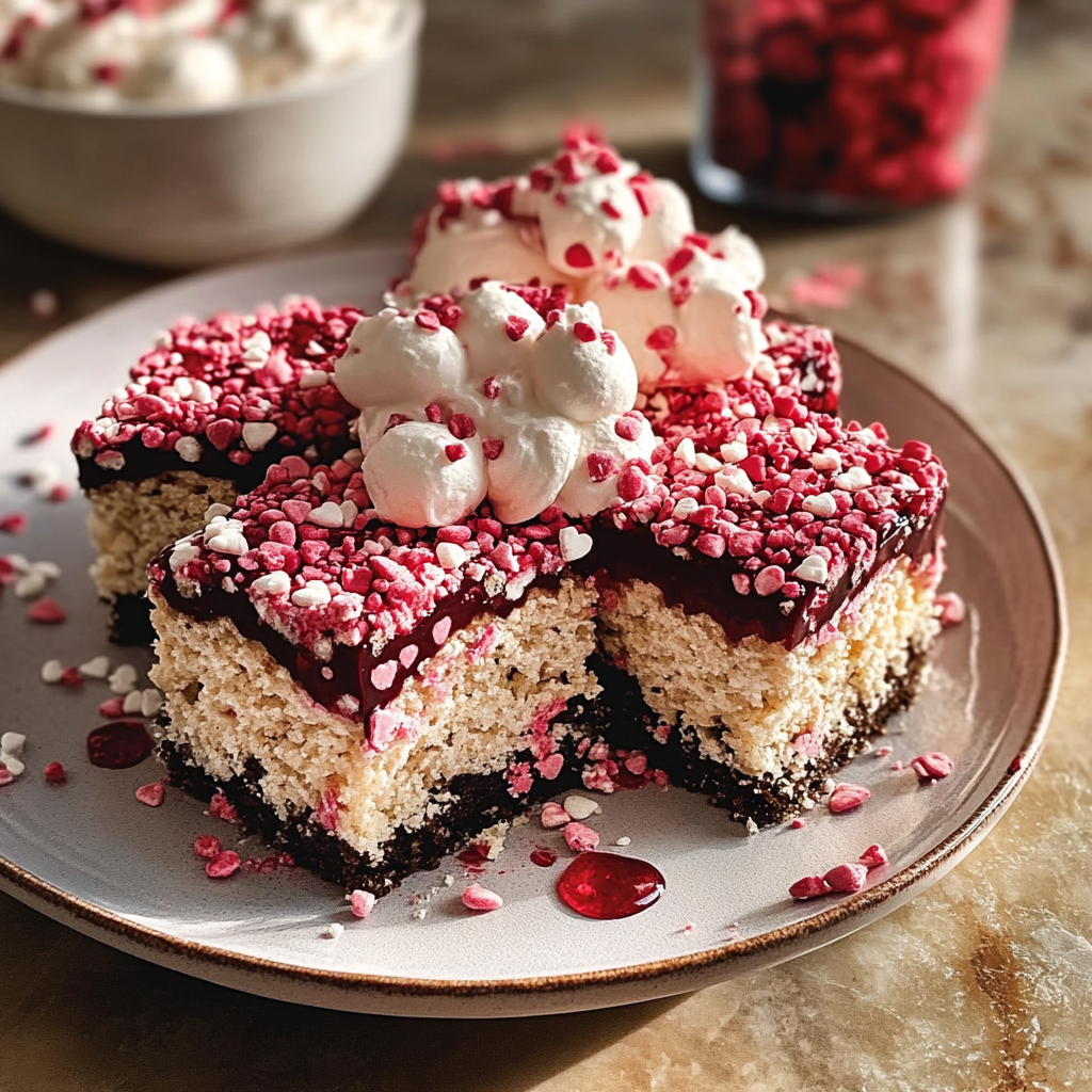 Valentine's Day Rice Krispie Treats