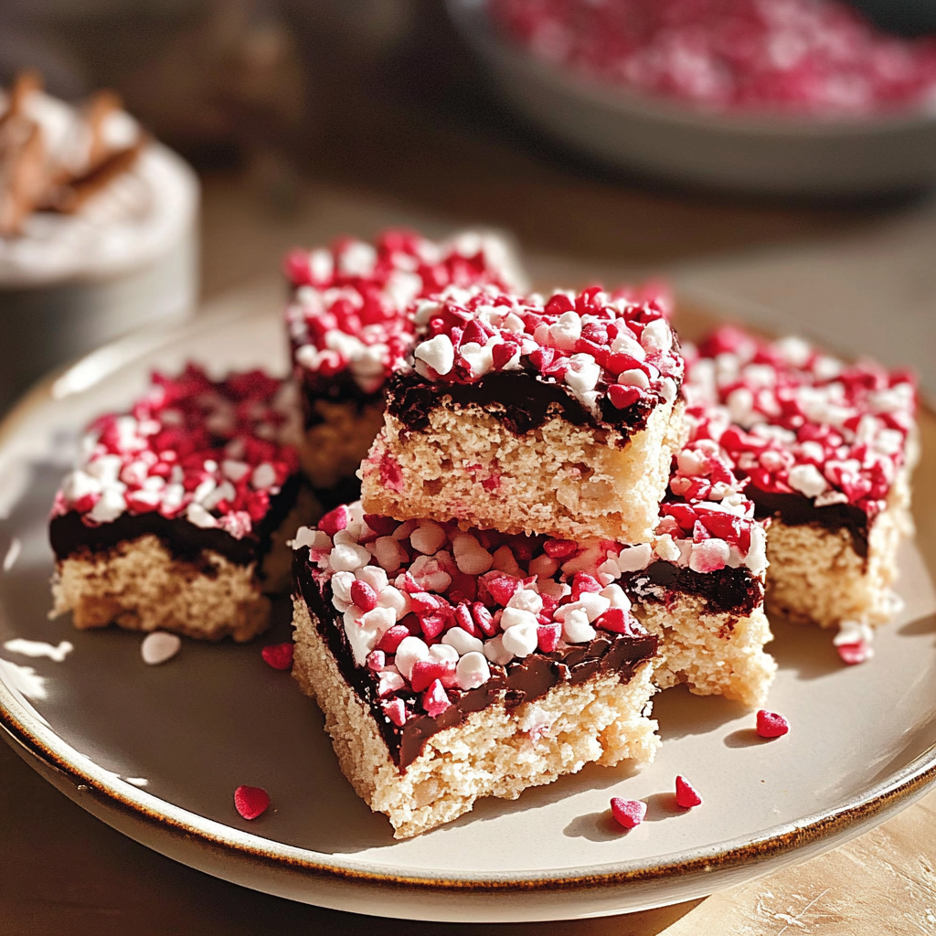 Valentine's Day Rice Krispie Treats